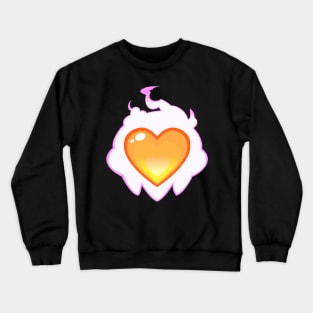 Burning Heart Crewneck Sweatshirt